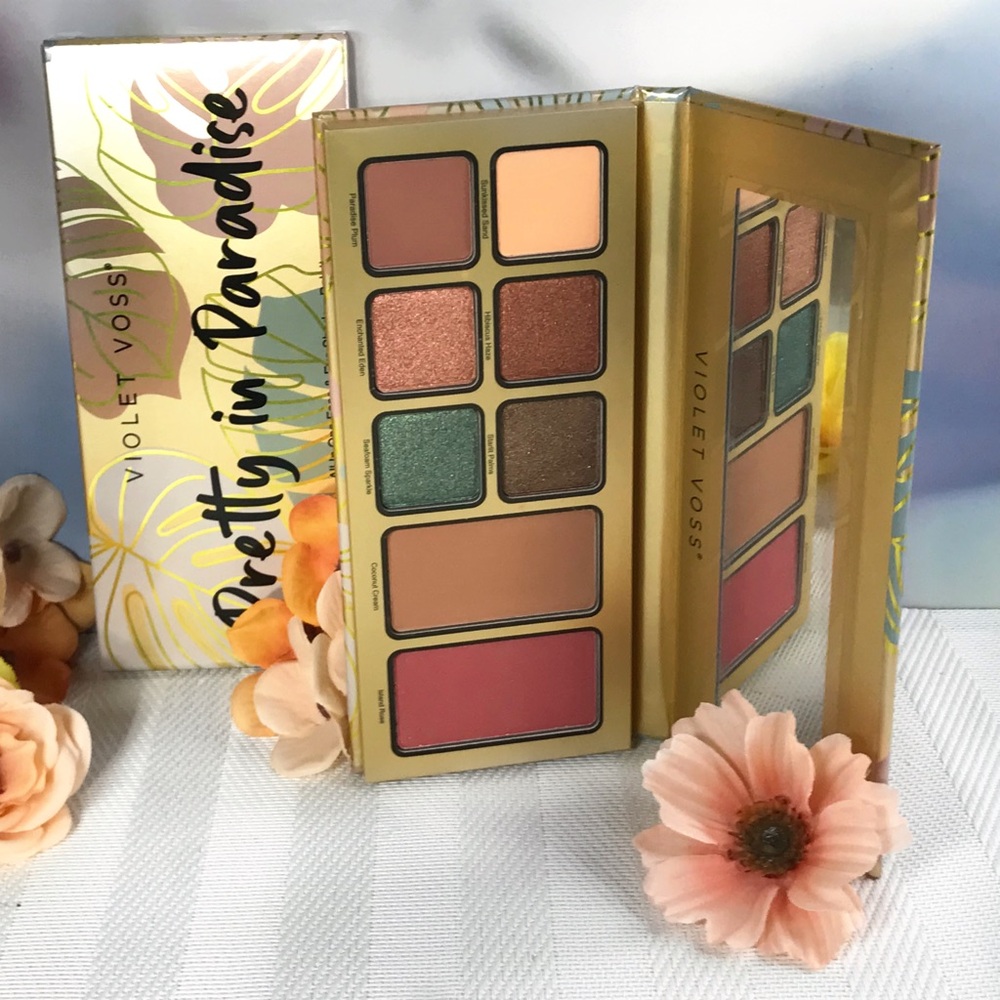 Violet Voss Pretty in Paradise Face & EyeShadow Palette *BNIB, Never Touched!